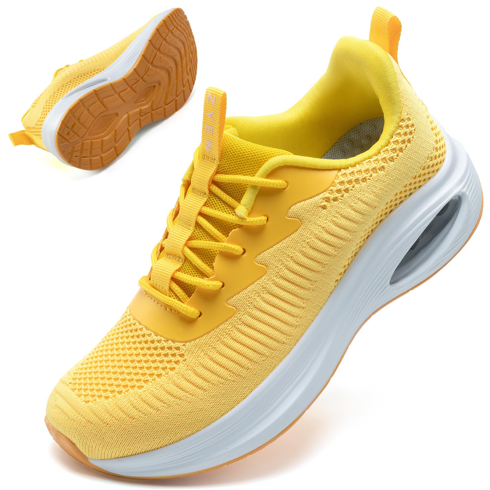 Wide Toe Box Women Air Cushion Road Running Shoes Extra Wide Width Arch Support Gym Athletic Tennis Lightweight Breatha